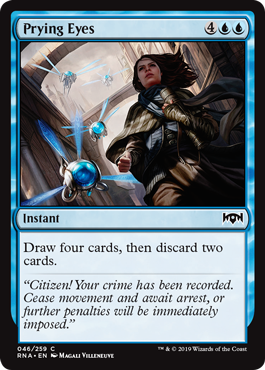 Prying Eyes (Ravnica Allegiance) Near Mint