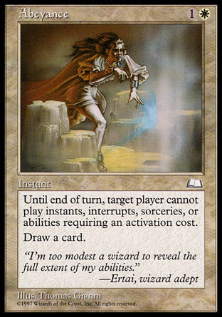 Abeyance (Weatherlight) Heavy Play