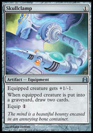 Skullclamp (Commander) Light Play