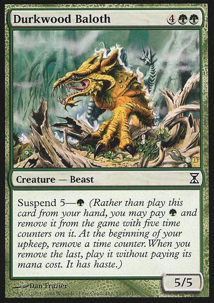 Durkwood Baloth (Time Spiral) Medium Play