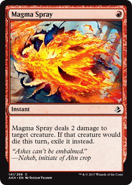 Magma Spray (Amonkhet) Near Mint
