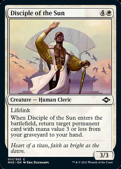 Disciple of the Sun (Modern Horizons 2) Medium Play