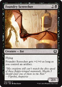 Foundry Screecher (Kaladesh) Medium Play