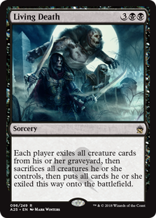 Living Death (Masters 25) Medium Play
