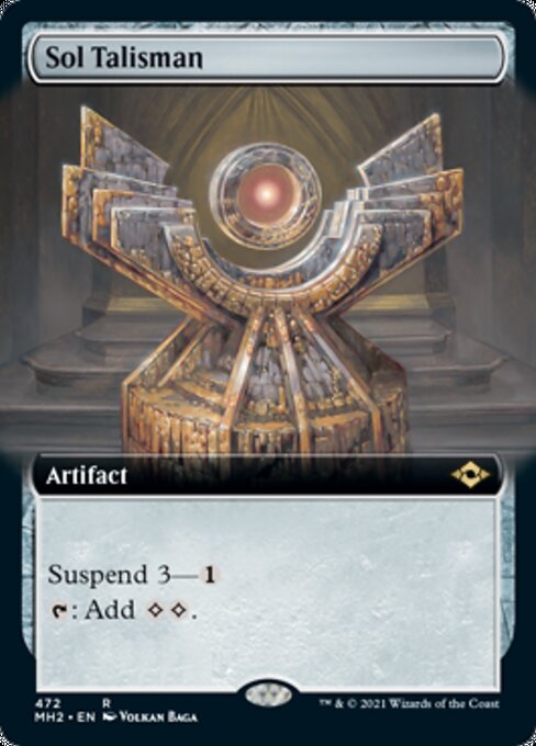 Sol Talisman (Extended Art) (Modern Horizons 2) Near Mint Foil