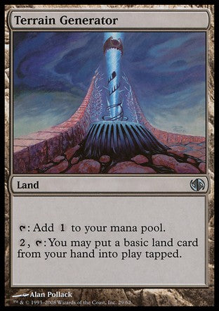 Terrain Generator (Duel Decks: Jace vs Chandra) Heavy Play