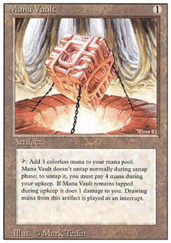 Mana Vault (Revised) Light Play