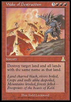Wake of Destruction (Urza's Destiny) Near Mint Foil