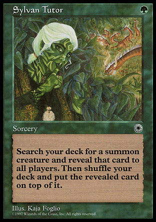 Sylvan Tutor (Portal) Heavy Play