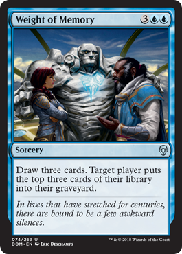 Weight of Memory (Dominaria) Near Mint