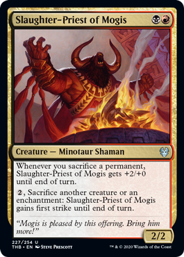 Slaughter-Priest of Mogis (Theros Beyond Death) Medium Play