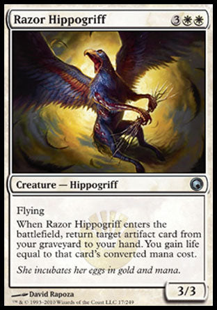 Razor Hippogriff (Scars of Mirrodin) Medium Play
