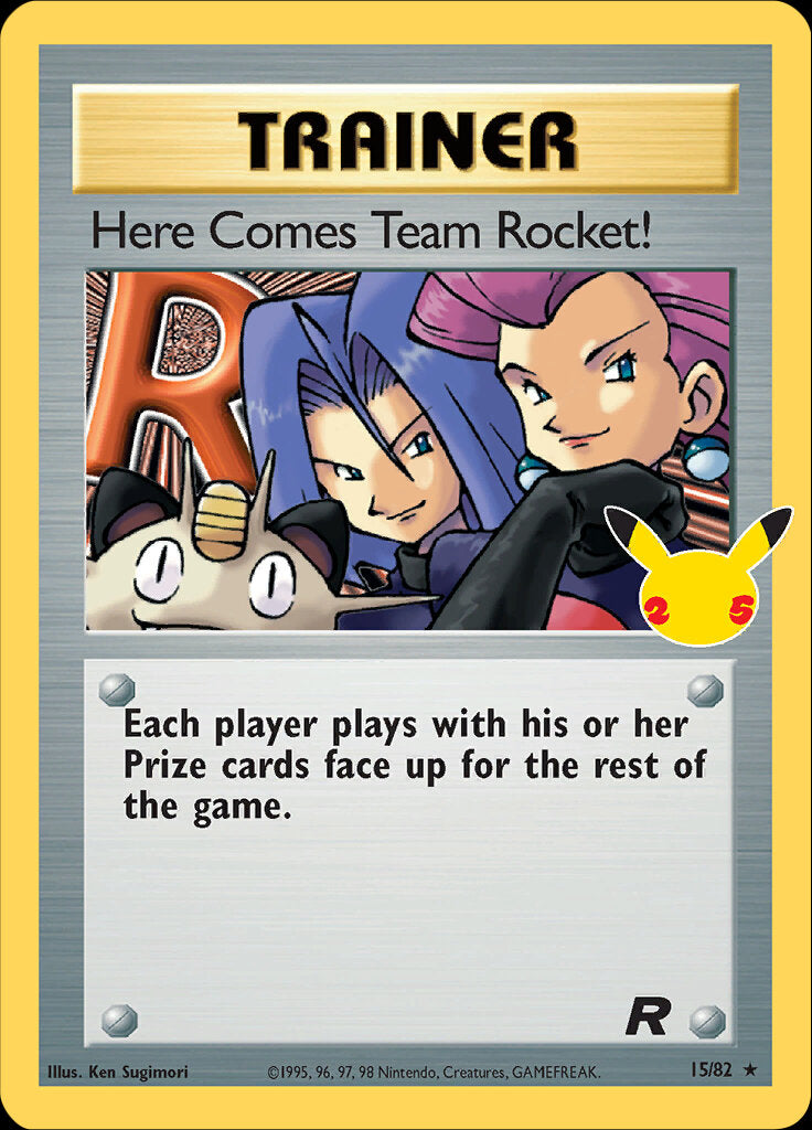 Here Comes Team Rocket (15/82) [SWSH: Celebrations Classic Collection]