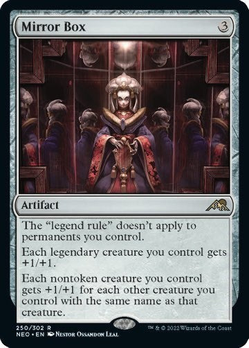 Mirror Box (Kamigawa: Neon Dynasty) Near Mint Foil