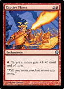Captive Flame (Duel Decks: Knights vs Dragons) Medium Play