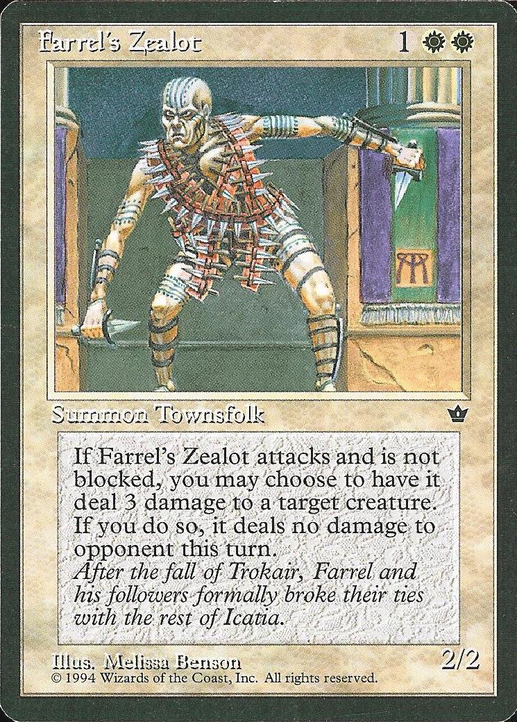 Farrel's Zealot (2) (Fallen Empires) Medium Play