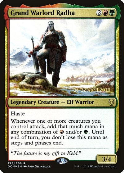 Grand Warlord Radha (Promos: Prerelease Cards) Near Mint Foil
