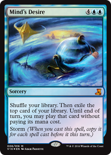 Mind's Desire (From the Vault: Lore) Light Play Foil