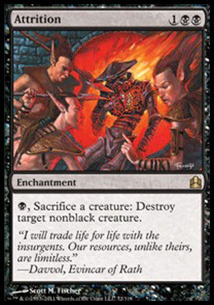 Attrition (Commander) Light Play