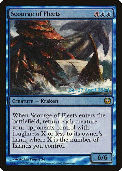 Scourge of Fleets (Promos: Prerelease Cards) Light Play Foil