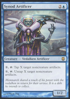 Synod Artificer (Darksteel) Damaged / Poor