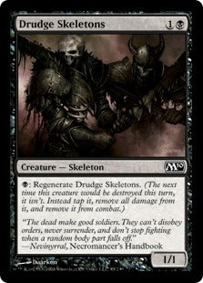 Drudge Skeletons (Magic 2010 Core Set) Medium Play