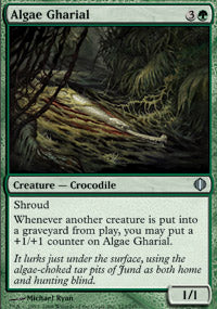 Algae Gharial (Shards of Alara) Light Play Foil