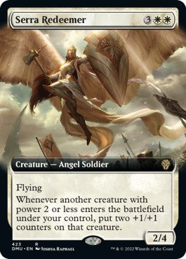 Serra Redeemer (Extended Art) (Dominaria United) Near Mint