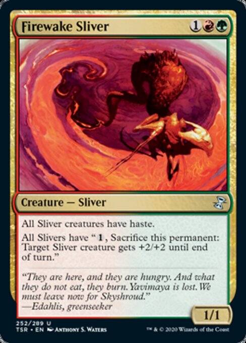 Firewake Sliver (Time Spiral Remastered) Near Mint