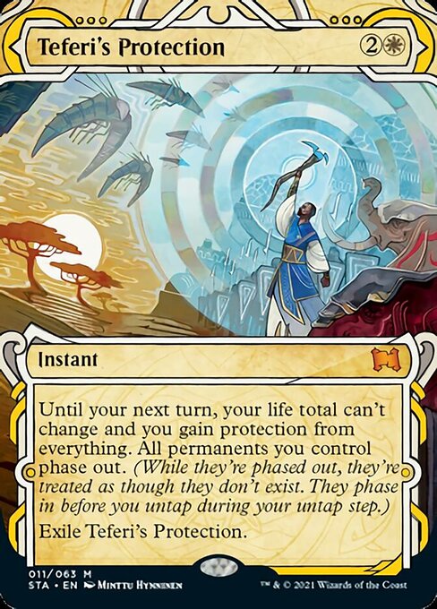 Teferi's Protection (Foil Etched) (Strixhaven Mystical Archive) Near Mint Foil