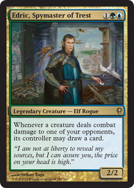 Edric, Spymaster of Trest (Conspiracy) Medium Play
