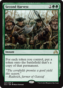 Second Harvest (Shadows Over Innistrad) Near Mint