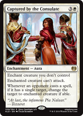 Captured by the Consulate (Kaladesh) Near Mint Foil