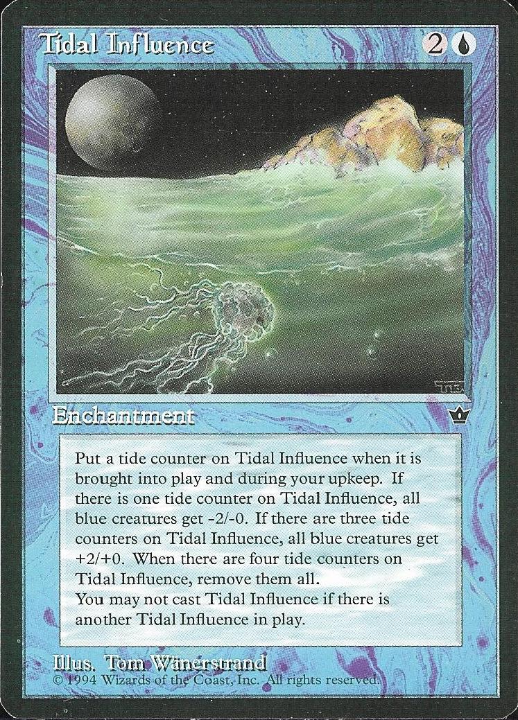 Tidal Influence (Fallen Empires) Medium Play