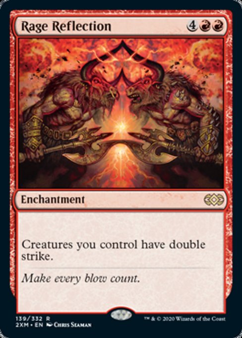 Rage Reflection (Double Masters) Damaged / Poor