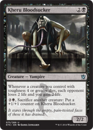 Kheru Bloodsucker (Khans of Tarkir) Medium Play