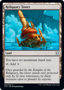 Reliquary Tower (Commander 2019) Near Mint
