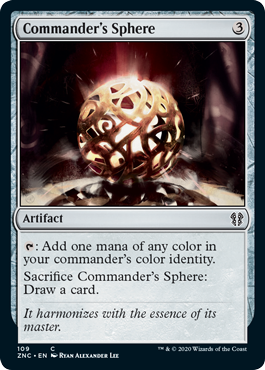 Commander's Sphere (Commander 2020 Zendikar Rising) Near Mint