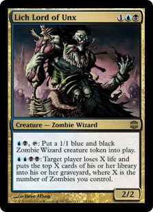 Lich Lord of Unx (Alara Reborn) Medium Play Foil