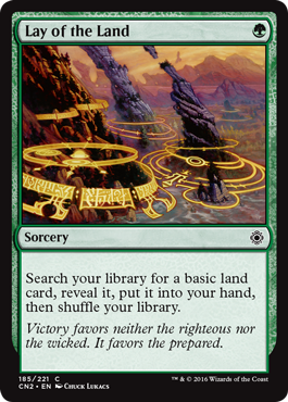 Lay of the Land (Conspiracy: Take the Crown) Near Mint