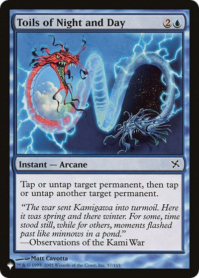 Toils of Night and Day (The List) Near Mint