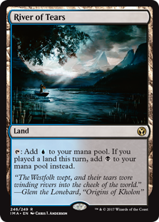 River of Tears (Iconic Masters) Near Mint Foil
