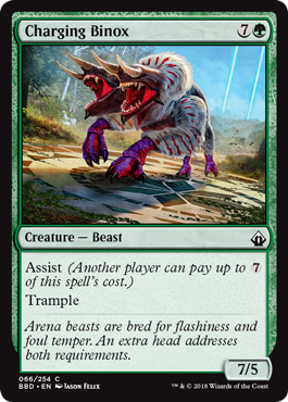 Charging Binox (Battlebond) Medium Play