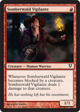 Somberwald Vigilante (Avacyn Restored) Near Mint Foil
