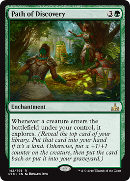 Path of Discovery (Rivals of Ixalan) Light Play
