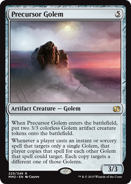 Precursor Golem (Modern Masters 2015) Medium Play
