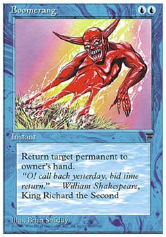 Boomerang (Chronicles) Medium Play