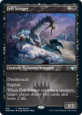 Fell Stinger (Promos: Play) Light Play Foil