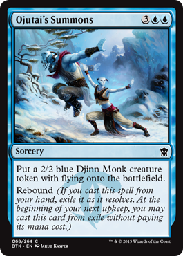 Ojutai's Summons (Dragons of Tarkir) Medium Play