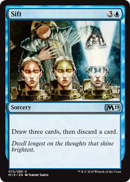 Sift (Magic 2019 Core Set) Near Mint